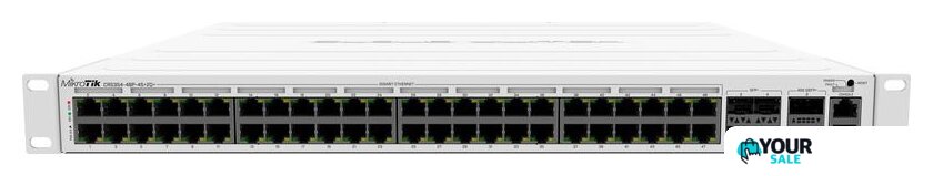 Управляемый коммутатор 3-го уровня Mikrotik CRS354-48P-4S+2Q+RM - Изображение №1 — Интернет-магазин Your Sale