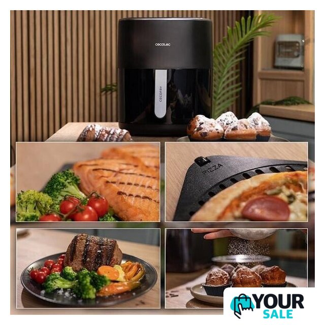 Аэрогриль (аэрофритюрница) Cecotec Cecofry&Grill Duoheat 6500 - Изображение №6 — Интернет-магазин Your Sale