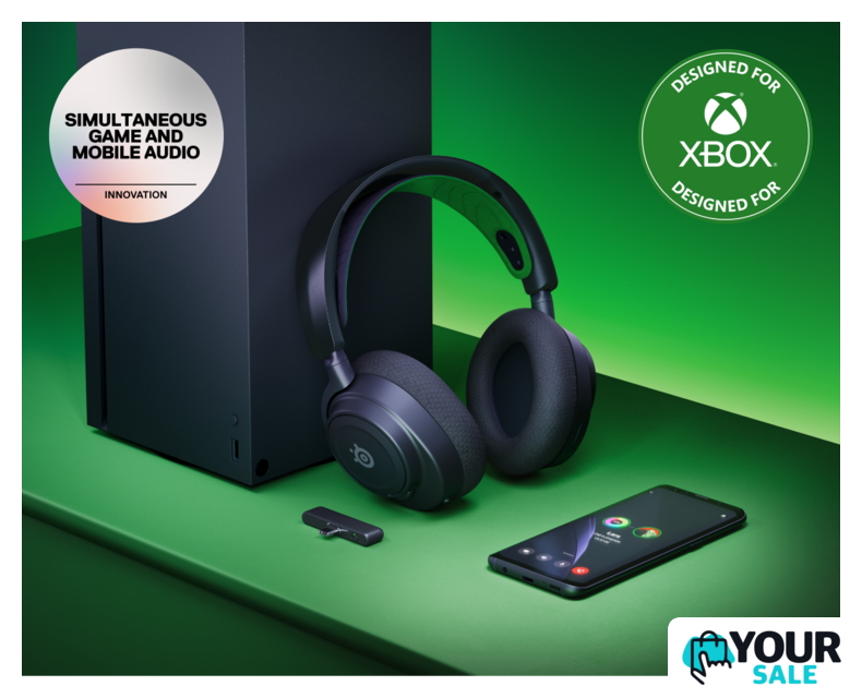 Наушники SteelSeries Arctis Nova 7X Wireless (черный) - Изображение №4 — Интернет-магазин Your Sale