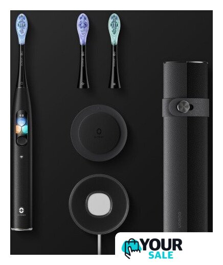Электрическая зубная щетка Oclean X Ultral Set (черный) - Изображение №1 — Интернет-магазин Your Sale