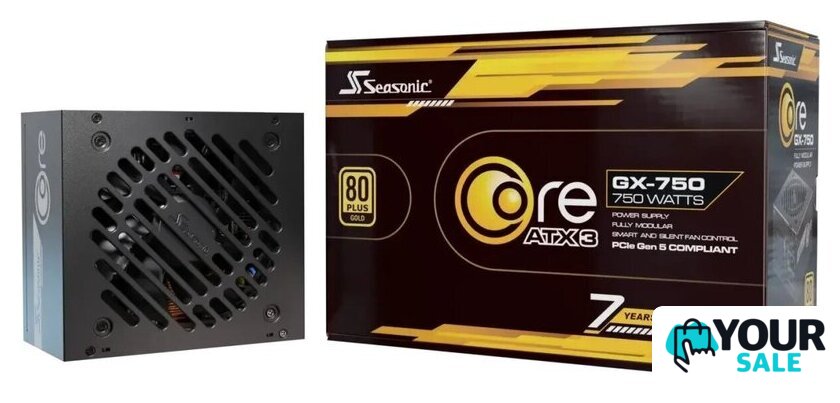 Блок питания Seasonic Core GX-750 ATX 3.1 2024 SRP-CGX751-A5A32SF - Изображение №10 — Интернет-магазин Your Sale