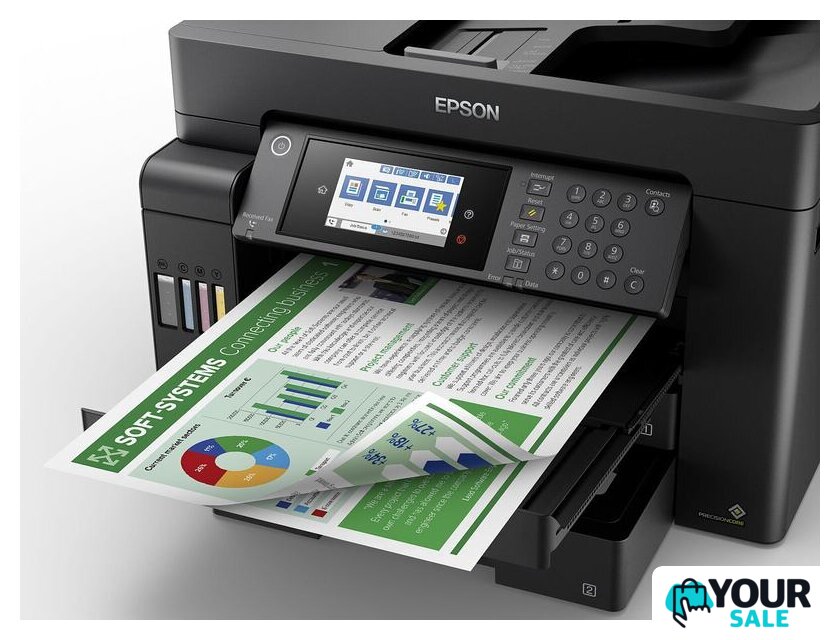 МФУ Epson L15150 (ресурс стартовых контейнеров 7500/6000, контейнер 008) - Изображение №4 — Интернет-магазин Your Sale