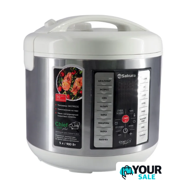 Мультиварка Sakura SA-7766W - Изображение №4 — Интернет-магазин Your Sale