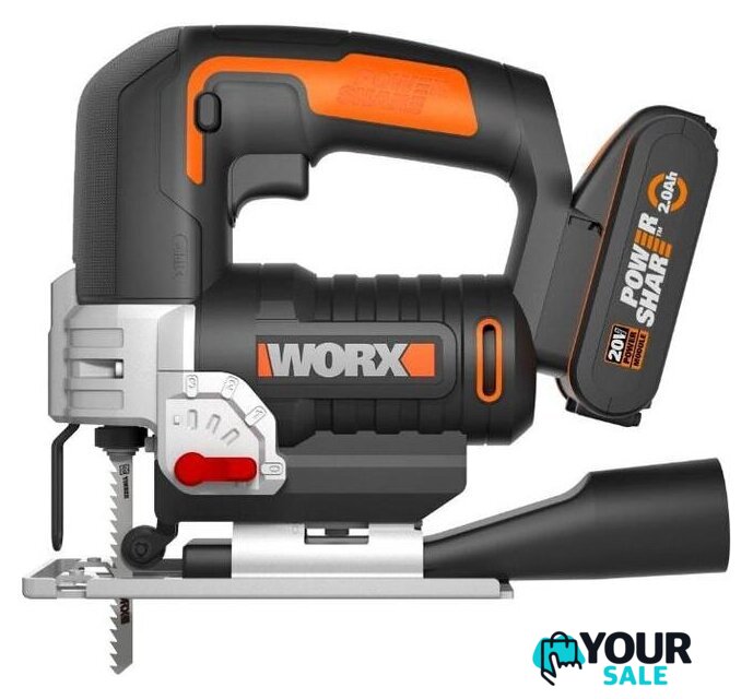 Электролобзик Worx WX543 (1 с-им АКБ) - Изображение №2 — Интернет-магазин Your Sale