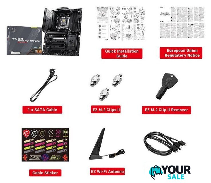 Материнская плата MSI MAG B850 Tomahawk Max WiFi II - Изображение №6 — Интернет-магазин Your Sale