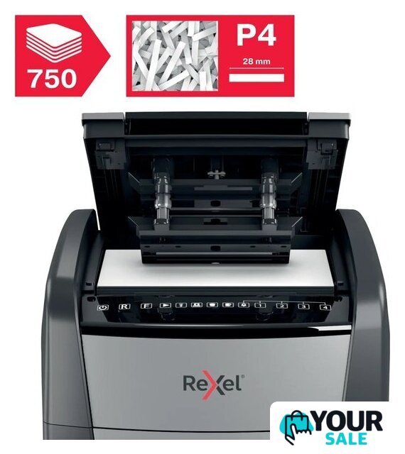 Шредер Rexel Optimum Auto+ 750X 2020750XEU - Изображение №3 — Интернет-магазин Your Sale