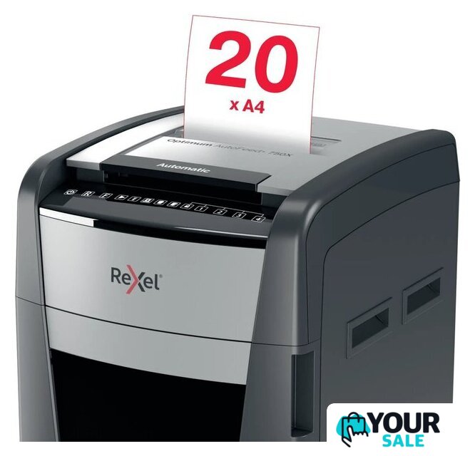 Шредер Rexel Optimum Auto+ 750X 2020750XEU - Изображение №5 — Интернет-магазин Your Sale