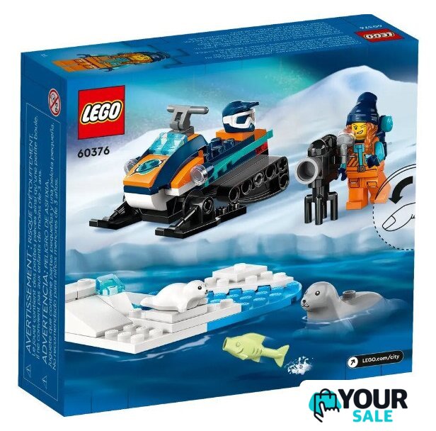 Конструктор LEGO City Снегоход Исследователь Арктики 60376 - Изображение №2 — Интернет-магазин Your Sale