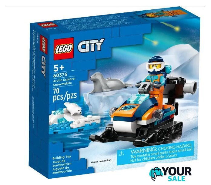 Конструктор LEGO City Снегоход Исследователь Арктики 60376 - Изображение №1 — Интернет-магазин Your Sale