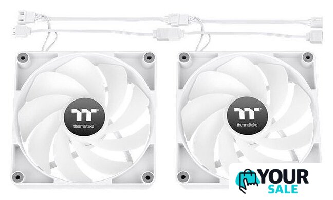 Комплект вентиляторов для корпуса Thermaltake CT140 Sync Reverse ARGB 2-Fan Pack CL-F176-PL14SW-A - Изображение №5 — Интернет-магазин Your Sale