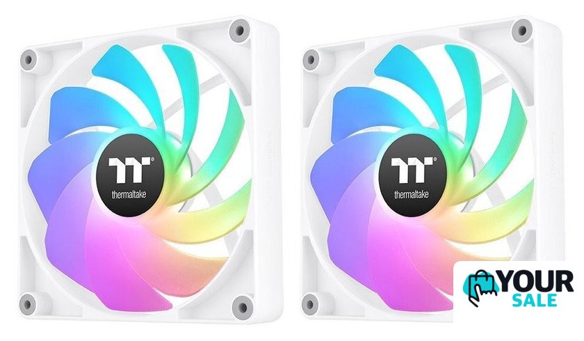 Комплект вентиляторов для корпуса Thermaltake CT140 Sync Reverse ARGB 2-Fan Pack CL-F176-PL14SW-A - Изображение №1 — Интернет-магазин Your Sale