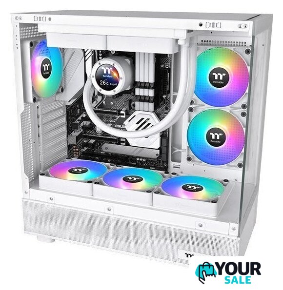 Комплект вентиляторов для корпуса Thermaltake CT140 Sync Reverse ARGB 2-Fan Pack CL-F176-PL14SW-A - Изображение №6 — Интернет-магазин Your Sale