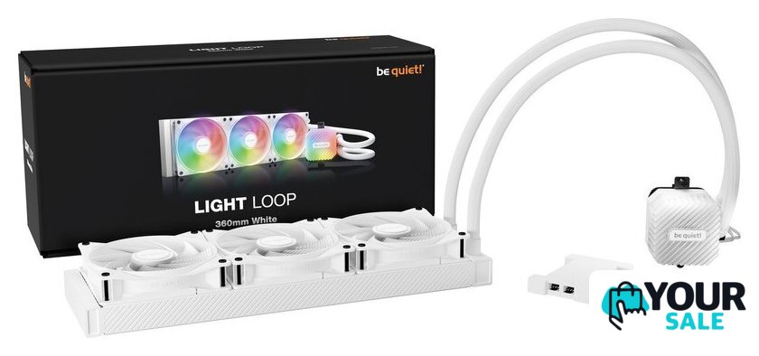 Система жидкостного охлаждения для процессора be quiet! Light Loop 360mm BW023 - Изображение №6 — Интернет-магазин Your Sale