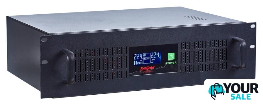 Источник бесперебойного питания ExeGate Power RM UNL-1500 LCD - Изображение №1 — Интернет-магазин Your Sale