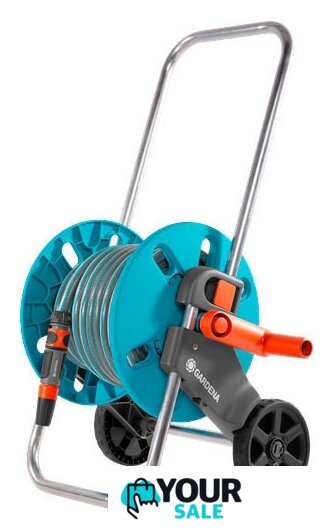 Тележка со шлангом Gardena Тележка AquaRoll S со шлангом Classic (1/2