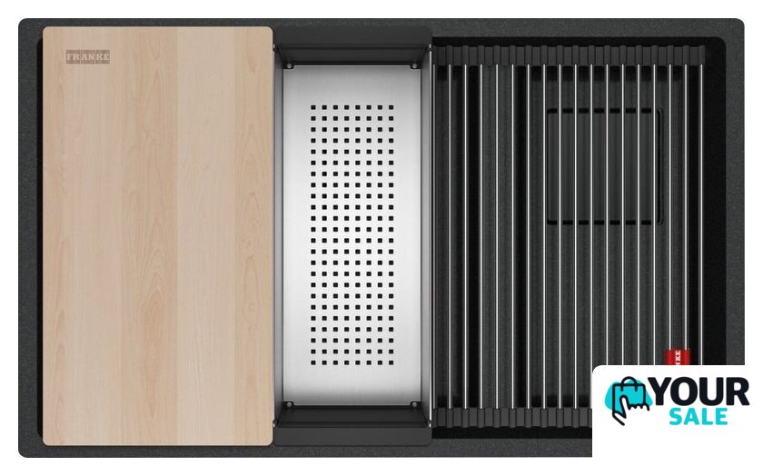 Кухонная мойка Franke Kanon KNG PRO 160-46-21 125.0749.684 (оникс) - Изображение №1 — Интернет-магазин Your Sale