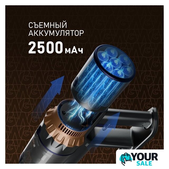 Пылесос Weissgauff V12 BLDC 500 Marine Turbo - Изображение №14 — Интернет-магазин Your Sale