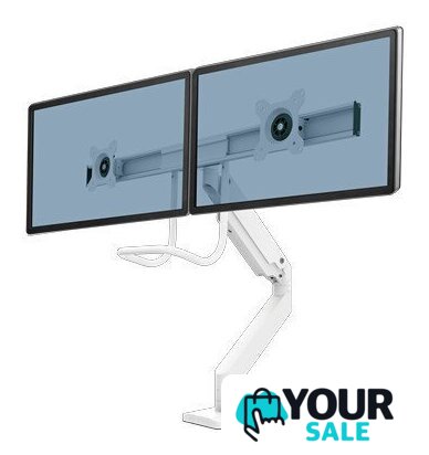 Кронштейн для монитора Fellowes Eppa Dual Crossbar Monitor Arm (белый) - Изображение №2 — Интернет-магазин Your Sale