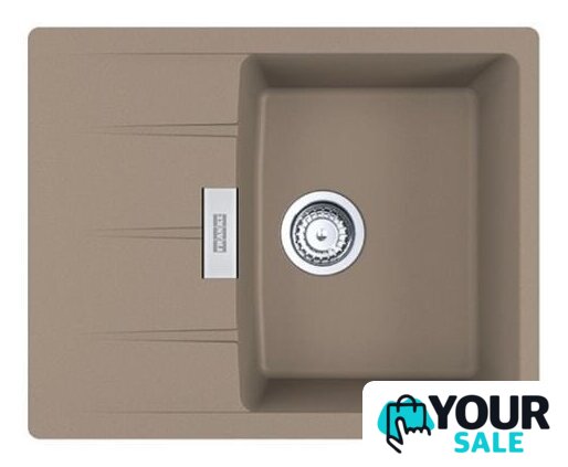 Кухонная мойка Franke Centro CNG 611/211-62 Fragranite 114.0639.680 (миндаль) - Изображение №1 — Интернет-магазин Your Sale