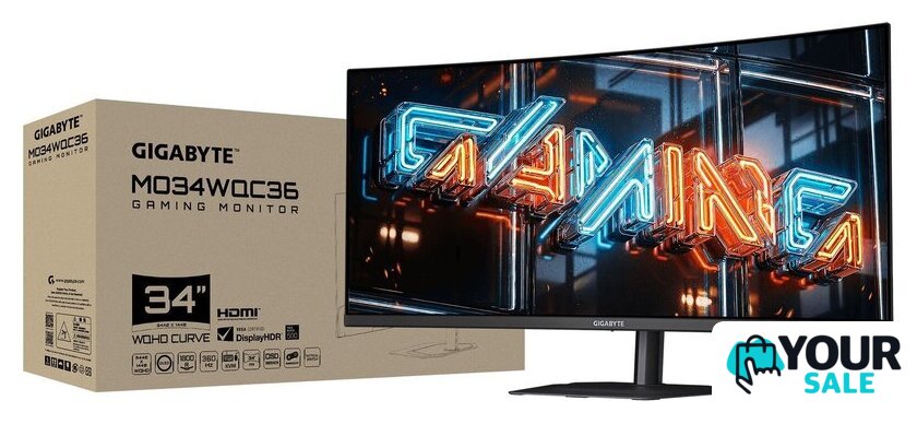 Игровой монитор Gigabyte MO34WQC36 - Изображение №9 — Интернет-магазин Your Sale