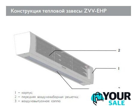 Тепловая завеса ZILON Заслон ZVV-1.5E18HP - Изображение №6 — Интернет-магазин Your Sale