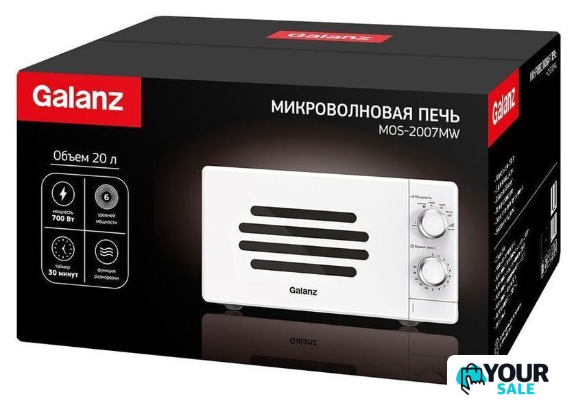 Микроволновая печь Galanz MOS-2007MW - Изображение №6 — Интернет-магазин Your Sale