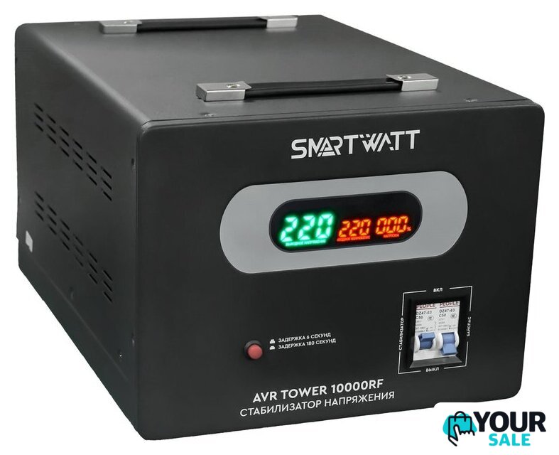 Стабилизатор напряжения SmartWatt AVR Tower 10000RF - Изображение №2 — Интернет-магазин Your Sale