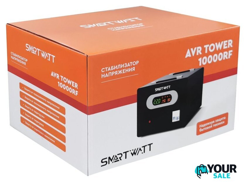 Стабилизатор напряжения SmartWatt AVR Tower 10000RF - Изображение №5 — Интернет-магазин Your Sale