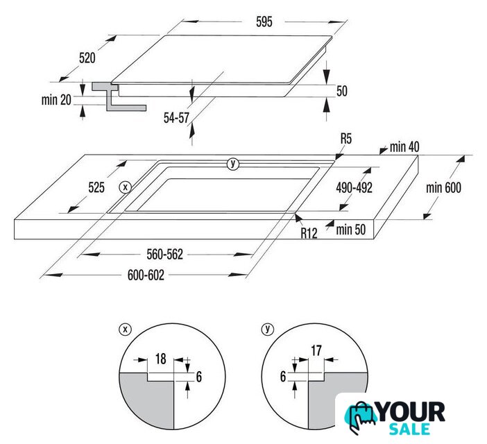 Варочная панель Gorenje ECT641BSC - Изображение №4 — Интернет-магазин Your Sale