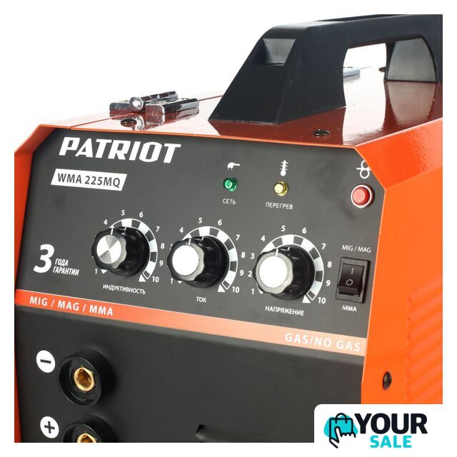 Сварочный инвертор Patriot WMA 225MQ [605 30 1755] - Изображение №3 — Интернет-магазин Your Sale