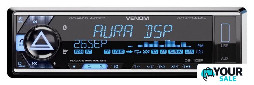 USB-магнитола Aura Venom-D641DSP - Изображение №1 — Интернет-магазин Your Sale