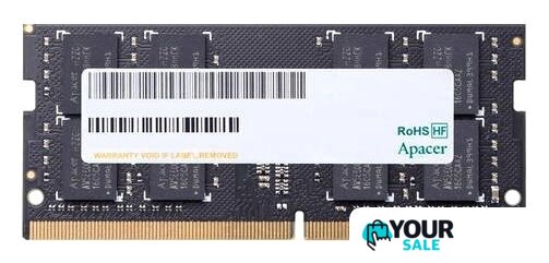 Оперативная память Apacer 8GB DDR4 SODIMM PC4-21300 AS08GGB26CQYBGH - Изображение №1 — Интернет-магазин Your Sale