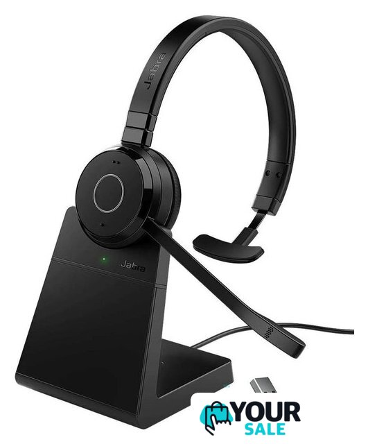Офисная гарнитура Jabra Evolve 65 TE MS Mono Stand - Изображение №1 — Интернет-магазин Your Sale