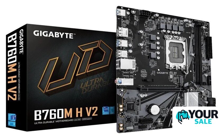 Материнская плата Gigabyte B760M H V2 - Изображение №4 — Интернет-магазин Your Sale