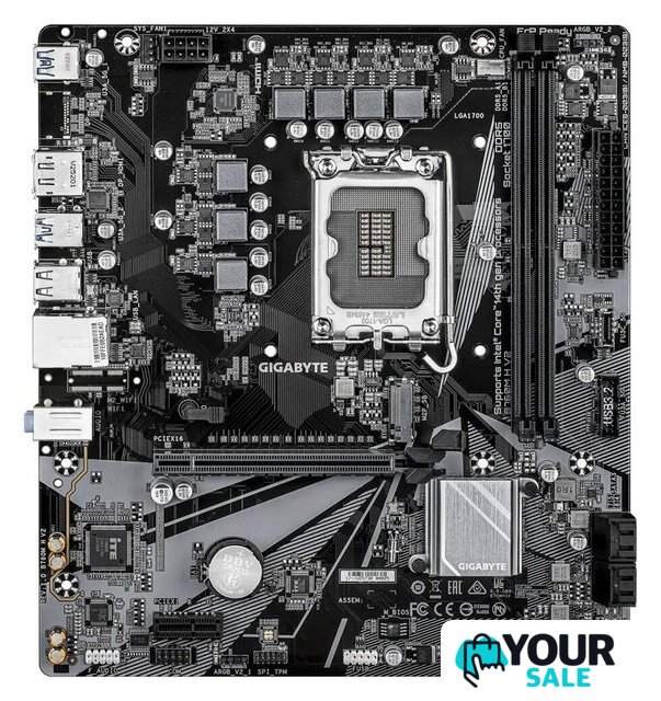 Материнская плата Gigabyte B760M H V2 - Изображение №1 — Интернет-магазин Your Sale