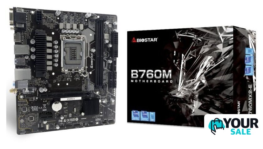 Материнская плата BIOSTAR B760MX2-E Ver. 6.1 - Изображение №2 — Интернет-магазин Your Sale