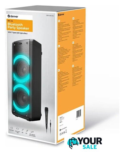 Беспроводная колонка Denver Electronics BPS-352 - Изображение №8 — Интернет-магазин Your Sale