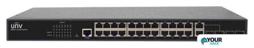 Управляемый коммутатор 2-го уровня Uniview NSW5110-24GT4GP-IN - Изображение №1 — Интернет-магазин Your Sale
