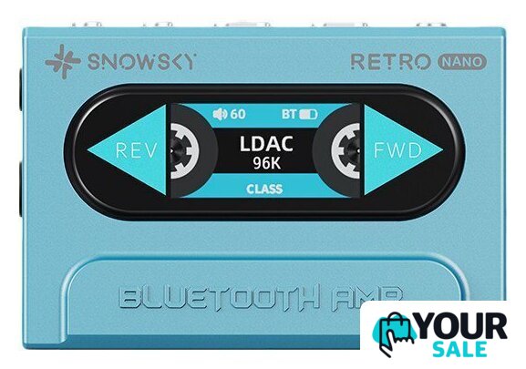 Портативный усилитель Snowsky Retro Nano (голубой) - Изображение №1 — Интернет-магазин Your Sale