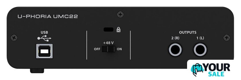 Аудиоинтерфейс Behringer U-Phoria UMC22 - Изображение №2 — Интернет-магазин Your Sale