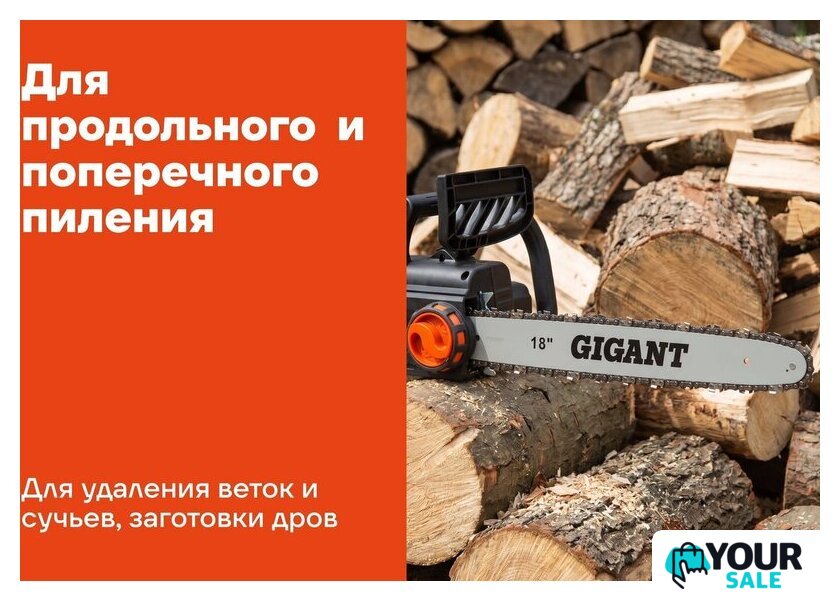 Электрическая пила Gigant GSAF-13 - Изображение №18 — Интернет-магазин Your Sale