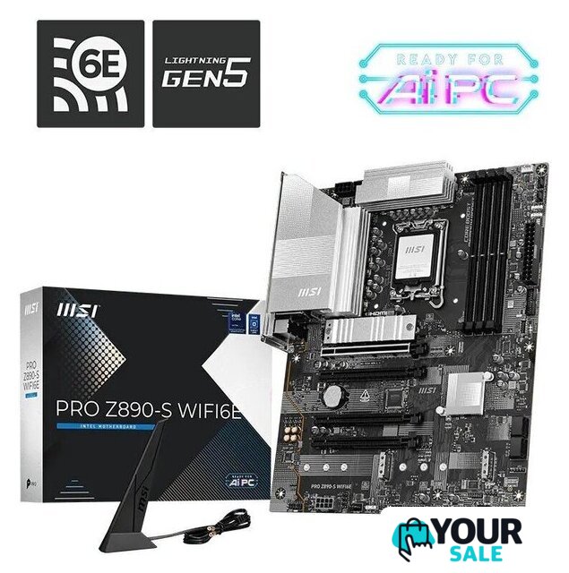 Материнская плата MSI Pro Z890-S WiFi6E - Изображение №5 — Интернет-магазин Your Sale