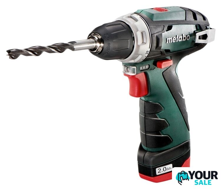 Дрель-шуруповерт Metabo PowerMaxx BS 600079550 (с 2-мя АКБ и сумкой) - Изображение №1 — Интернет-магазин Your Sale