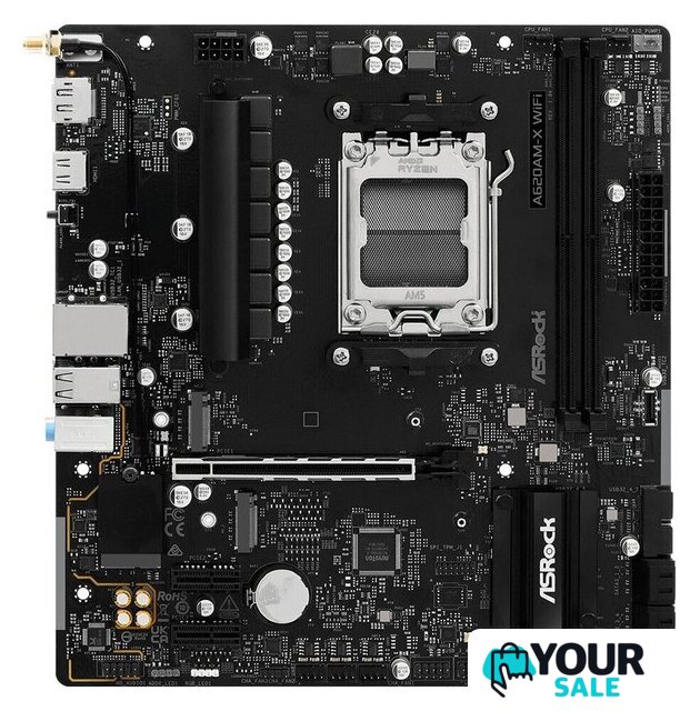 Материнская плата ASRock A620AM-X WiFi - Изображение №1 — Интернет-магазин Your Sale