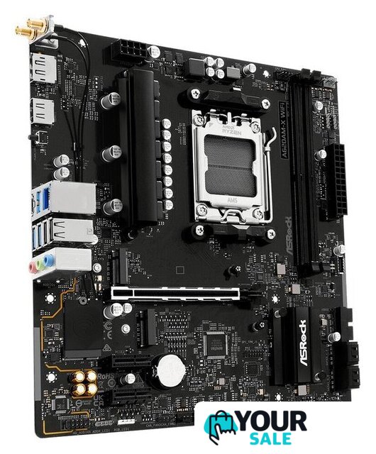 Материнская плата ASRock A620AM-X WiFi - Изображение №2 — Интернет-магазин Your Sale