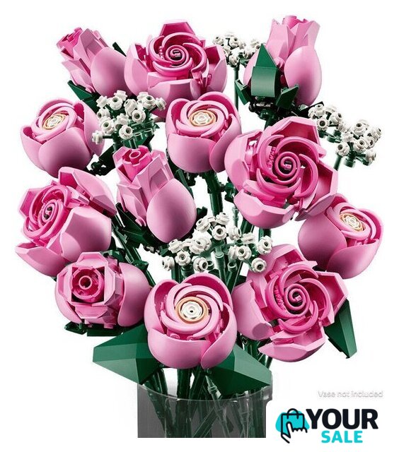 Конструктор LEGO The Botanical Collection 10374 Букет розовых роз - Изображение №3 — Интернет-магазин Your Sale