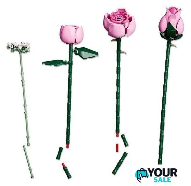 Конструктор LEGO The Botanical Collection 10374 Букет розовых роз - Изображение №6 — Интернет-магазин Your Sale