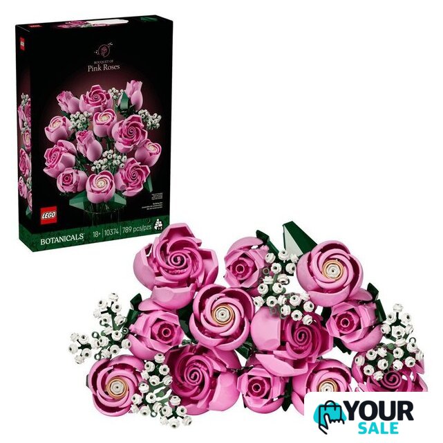 Конструктор LEGO The Botanical Collection 10374 Букет розовых роз - Изображение №1 — Интернет-магазин Your Sale