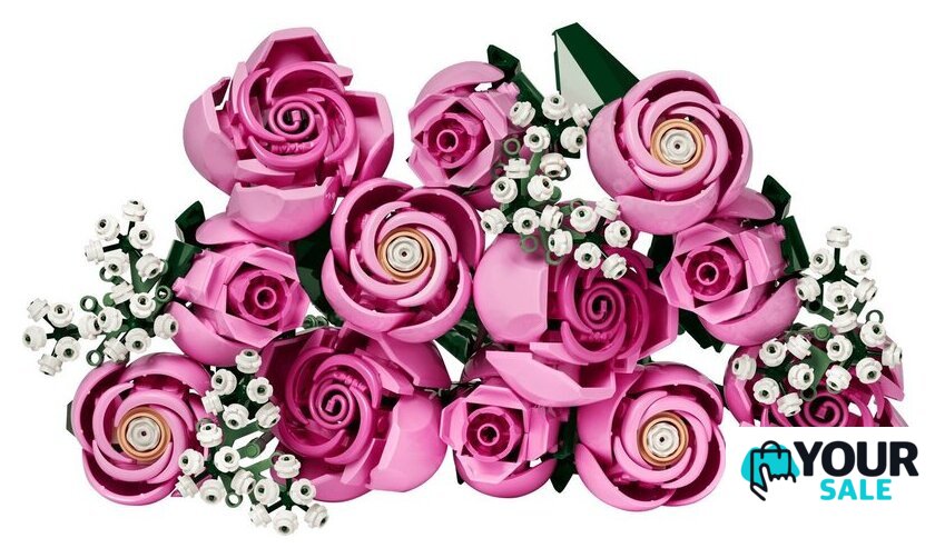 Конструктор LEGO The Botanical Collection 10374 Букет розовых роз - Изображение №2 — Интернет-магазин Your Sale