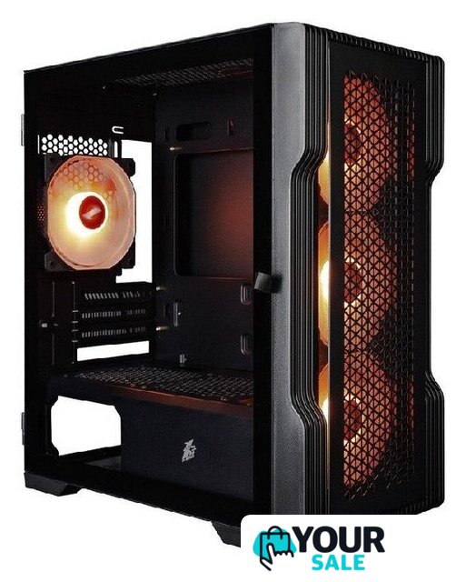 Корпус 1stPlayer Trilobite T3 ARGB T3-BK-4F7 - Изображение №1 — Интернет-магазин Your Sale